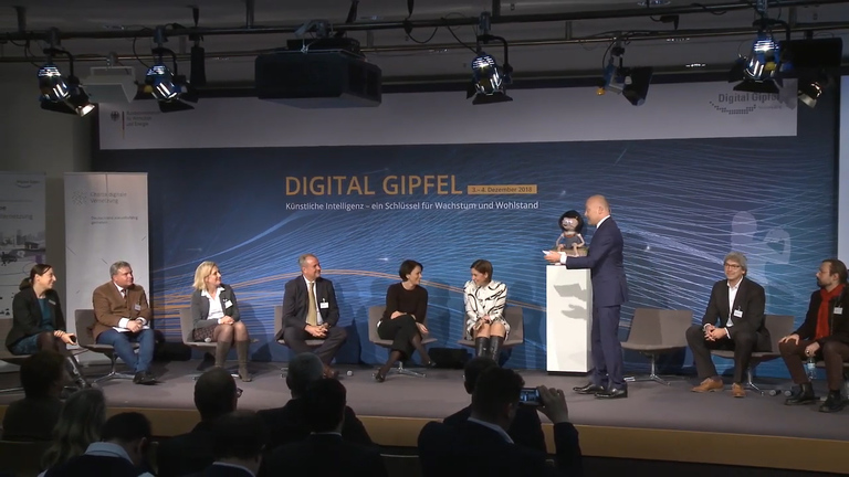 Standbild aus Video Digital-Gipfel 2018: Intelligente Vernetzung und Verantwortung in der digitalen Gesellschaft