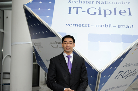 Dr. Philipp Rösler, Bundesminister für Wirtschaft und Technologie, beim Sechsten Nationalen IT Gipfel; Quelle: BMWi