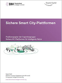 Cover der Publikation "Sichere Smart City-Plattformen"
