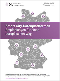 Cover der Publikation "Smart City-Datenplattformen"