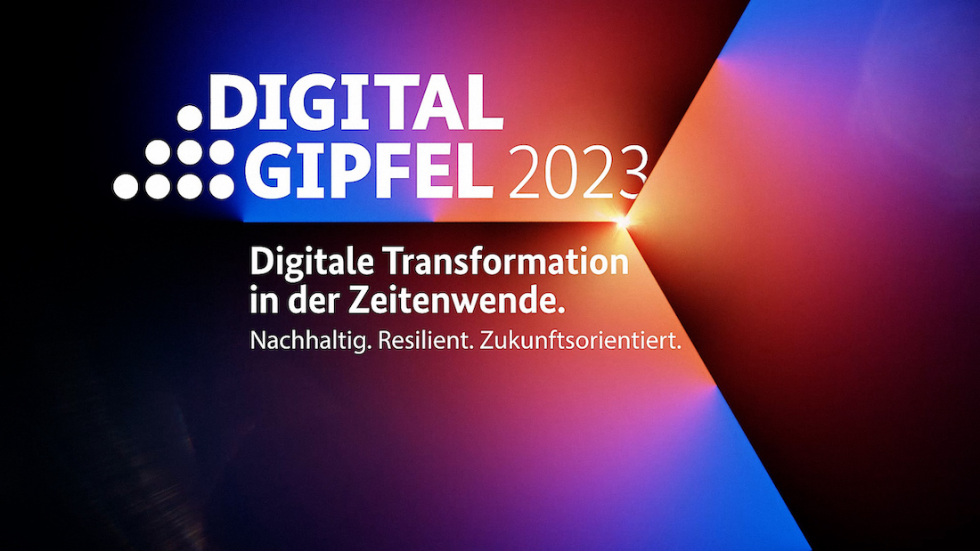 Digital-Gipfel 2023 Hauptbühne Tag 1 - Aufzeichnung des kompletten Programms auf der Hauptbühne u.a. mit BM’in Steffi Lemke (BMUV)