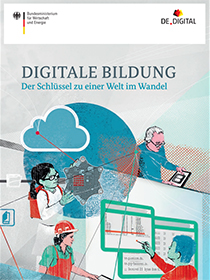 Cover der Publikation Digitale Bildung - Der Schlüssel zu einer Welt im Wandel