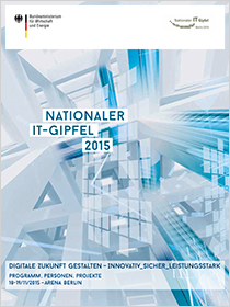 Cover der Publikation Nationaler IT-Gipfel 2015