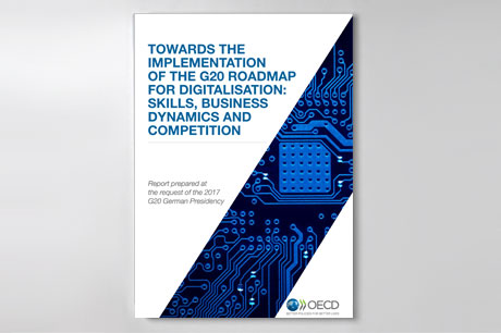 Cover "Towards the implementation of the G20 Roadmap for Digitalisation: Skills, business dynamics and competition"